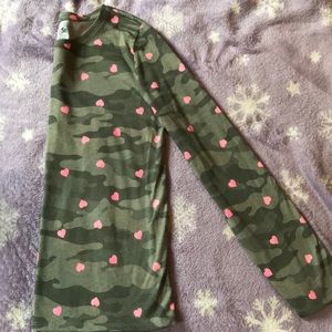 Long sleeve camouflage